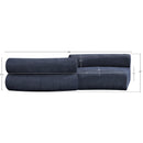  Manufacturer Color_Navy -- Bale 108" Navy Chenille Fabric Upholstered 2 pc Modular Sectional IMAGE 10