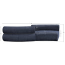 Meridian Bale Navy Chenille Fabric Modular Sofa IMAGE 10