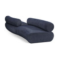  Manufacturer Color_Navy -- Bale 108" Navy Chenille Fabric Upholstered 2 pc Modular Sectional IMAGE 1