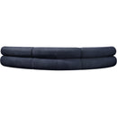 Meridian Bale Navy Chenille Fabric Modular Sofa IMAGE 3