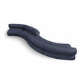  Manufacturer Color_Navy -- Bale 202" Navy Chenille Fabric Upholstered 4 pc Modular Sectional IMAGE 1