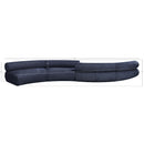  Manufacturer Color_Navy -- Bale 202" Navy Chenille Fabric Upholstered 4 pc Modular Sectional IMAGE 9