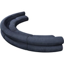 Manufacturer Color_Navy -- Bale 202" Navy Chenille Fabric Upholstered 5 pc Modular Sectional IMAGE 6