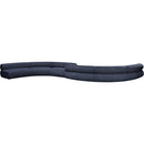 Meridian Bale Navy Chenille Fabric Modular Sofa IMAGE 3