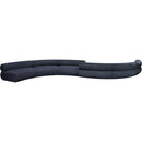  Manufacturer Color_Navy -- Bale 280" Navy Chenille Fabric Upholstered 6 pc Modular Sectional IMAGE 4