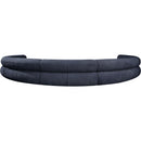  Manufacturer Color_Navy -- Bale 202" Navy Chenille Fabric Upholstered 7 pc Modular Sectional IMAGE 3