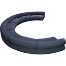  Manufacturer Color_Navy -- Bale 202" Navy Chenille Fabric Upholstered 7 pc Modular Sectional IMAGE 6