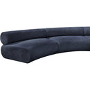  Manufacturer Color_Navy -- Bale 202" Navy Chenille Fabric Upholstered 7 pc Modular Sectional IMAGE 9