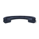 Manufacturer Color_Navy -- Bale 202" Navy Chenille Fabric Upholstered 8 pc Modular Sectional IMAGE 1
