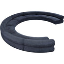  Manufacturer Color_Navy -- Bale 202" Navy Chenille Fabric Upholstered 8 pc Modular Sectional IMAGE 6