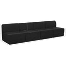  Manufacturer Color_Black -- Meridian Ollie Fabric 4 pc Sectional IMAGE 8