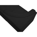  Manufacturer Color_Black -- Meridian Ollie Fabric 4 pc Sectional IMAGE 10