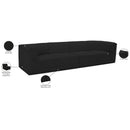  Manufacturer Color_Black -- Meridian Ollie Fabric 4 pc Sectional IMAGE 13