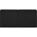  Manufacturer Color_Black -- Meridian Ollie Fabric 2 pc Sectional IMAGE 3