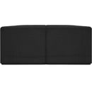  Manufacturer Color_Black -- Meridian Ollie Fabric 2 pc Sectional IMAGE 3