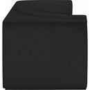  Manufacturer Color_Black -- Meridian Ollie Fabric 2 pc Sectional IMAGE 7