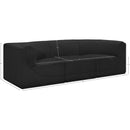  Manufacturer Color_Black -- Meridian Ollie Fabric 3 pc Sectional IMAGE 12