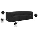  Manufacturer Color_Black -- Meridian Ollie Fabric 3 pc Sectional IMAGE 13