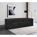  Manufacturer Color_Black -- Meridian Ollie Fabric 3 pc Sectional IMAGE 2