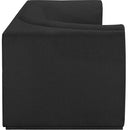 Manufacturer Color_Black -- Meridian Ollie Fabric 3 pc Sectional IMAGE 7