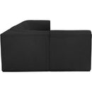  Manufacturer Color_Black -- Meridian Ollie Fabric 5 pc Sectional IMAGE 7