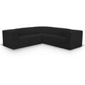 Manufacturer Color_Black -- Meridian Ollie Fabric 5 pc Sectional IMAGE 1