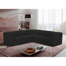  Manufacturer Color_Black -- Meridian Ollie Fabric 5 pc Sectional IMAGE 2