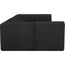  Manufacturer Color_Black -- Meridian Ollie Fabric 6 pc Sectional IMAGE 6