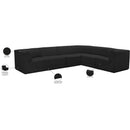  Manufacturer Color_Black -- Meridian Ollie Fabric 6 pc Sectional IMAGE 13