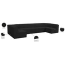  Manufacturer Color_Black -- Meridian Ollie Fabric 7 pc Sectional IMAGE 14