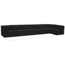  Manufacturer Color_Black -- Meridian Ollie Fabric 7 pc Sectional IMAGE 15