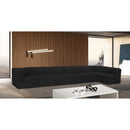  Manufacturer Color_Black -- Meridian Ollie Fabric 7 pc Sectional IMAGE 2