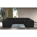  Manufacturer Color_Black -- Meridian Ollie Fabric 8 pc Sectional IMAGE 2