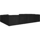  Manufacturer Color_Black -- Meridian Ollie Fabric 8 pc Sectional IMAGE 4