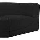  Manufacturer Color_Black -- Meridian Ollie Fabric 8 pc Sectional IMAGE 9