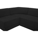  Manufacturer Color_Black -- Meridian Ollie Fabric 8 pc Sectional IMAGE 10