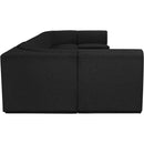  Manufacturer Color_Black -- Meridian Ollie Fabric 8 pc Sectional IMAGE 6