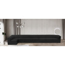  Manufacturer Color_Black -- Meridian Ollie Fabric 8 pc Sectional IMAGE 2