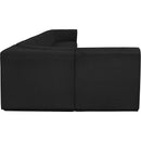  Manufacturer Color_Black -- Meridian Ollie Fabric 8 pc Sectional IMAGE 6