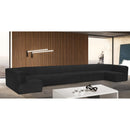  Manufacturer Color_Black -- Meridian Ollie Fabric 9 pc Sectional IMAGE 2