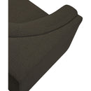 Meridian Ollie Brown Boucle Fabric Corner IMAGE 6