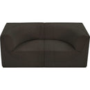  Manufacturer Color_Brown -- Ollie 68" Brown Boucle Fabric Upholstered 2 pc Modular Loveseat IMAGE 6