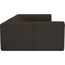  Manufacturer Color_Brown -- Ollie 128" Brown Boucle Fabric Upholstered 6 pc Modular Sectional IMAGE 6