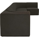  Manufacturer Color_Brown -- Ollie 188" Brown Boucle Fabric Upholstered 7 pc Modular Sectional IMAGE 7