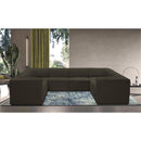  Manufacturer Color_Brown -- Ollie 128" Brown Boucle Fabric Upholstered 8 pc Modular Sectional IMAGE 2