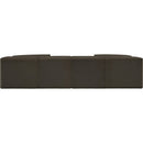  Manufacturer Color_Brown -- Ollie 128" Brown Boucle Fabric Upholstered 8 pc Modular Sectional IMAGE 3