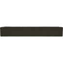  Manufacturer Color_Brown -- Ollie 188" Brown Boucle Fabric Upholstered 8 pc Modular Sectional IMAGE 3
