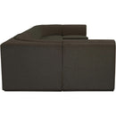  Manufacturer Color_Brown -- Ollie 188" Brown Boucle Fabric Upholstered 8 pc Modular Sectional IMAGE 6