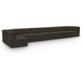  Manufacturer Color_Brown -- Ollie 218" Brown Boucle Fabric Upholstered 8 pc Modular Sectional IMAGE 1