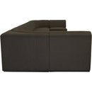  Manufacturer Color_Brown -- Ollie 218" Brown Boucle Fabric Upholstered 9 pc Modular Sectional IMAGE 7